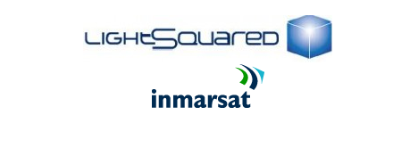 Lightsquared and Inmarsat logos