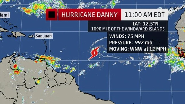 hurricane danny