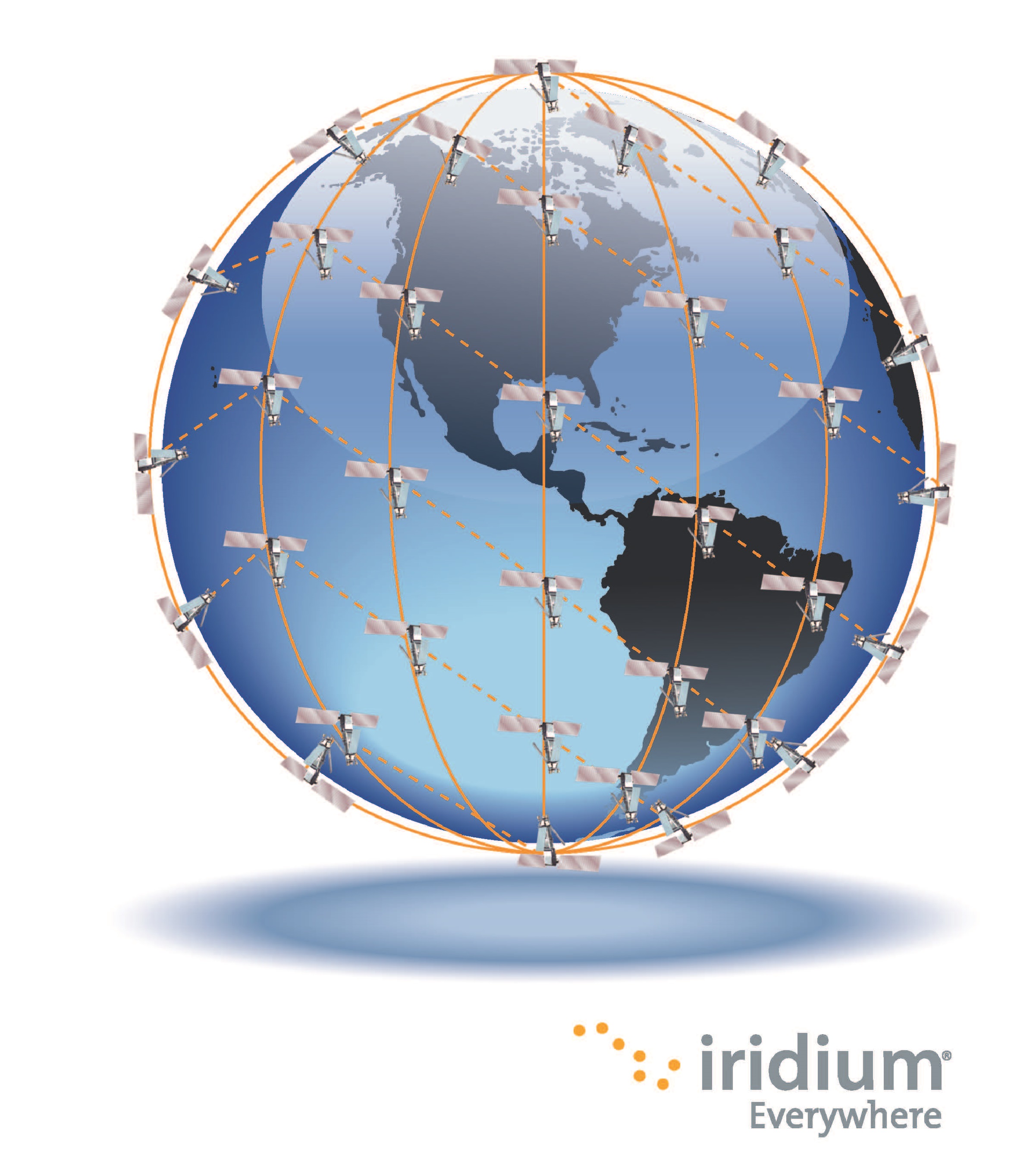 Iridium Global Coverage Map